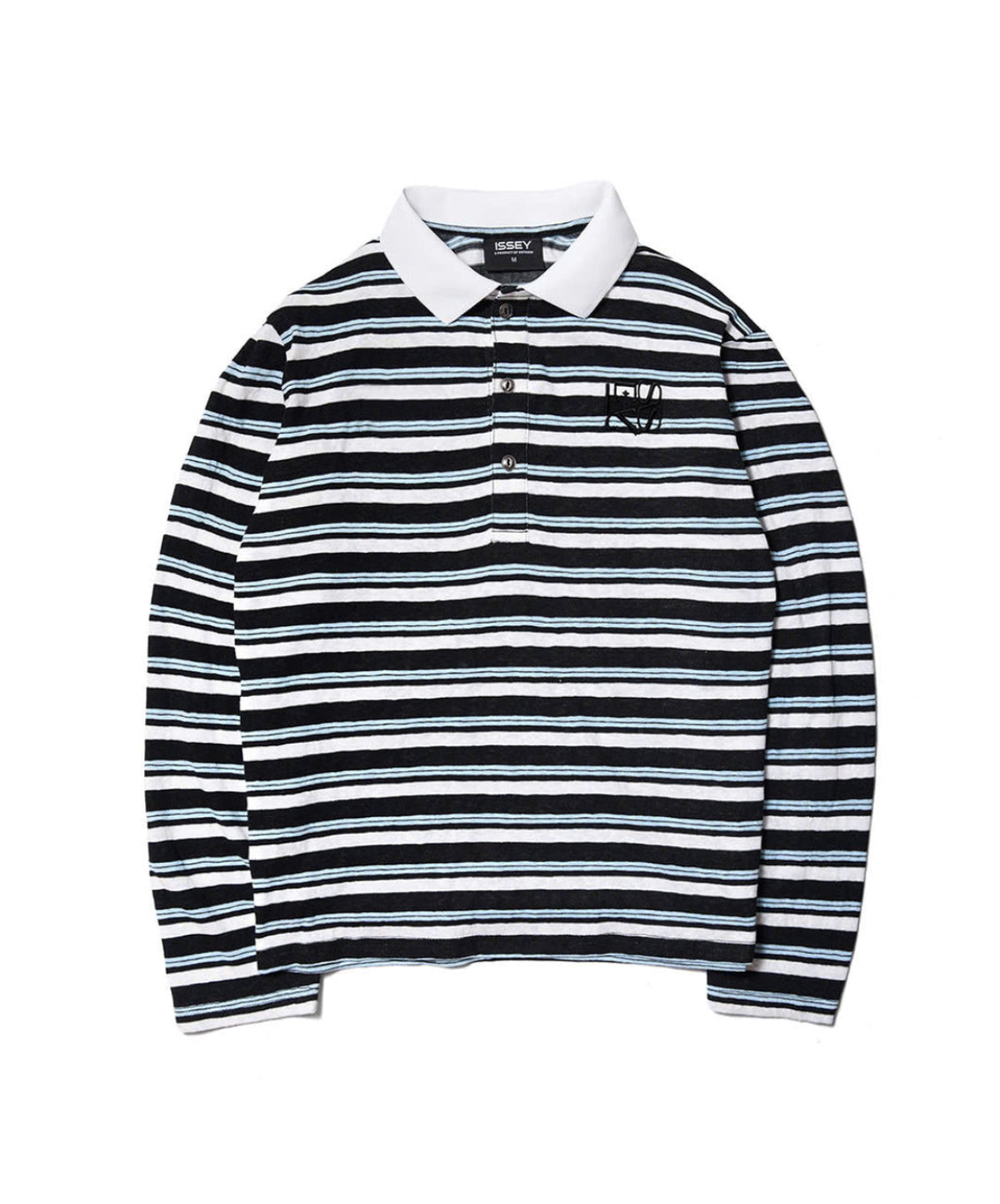 CURRENT STRIPE POLO LS