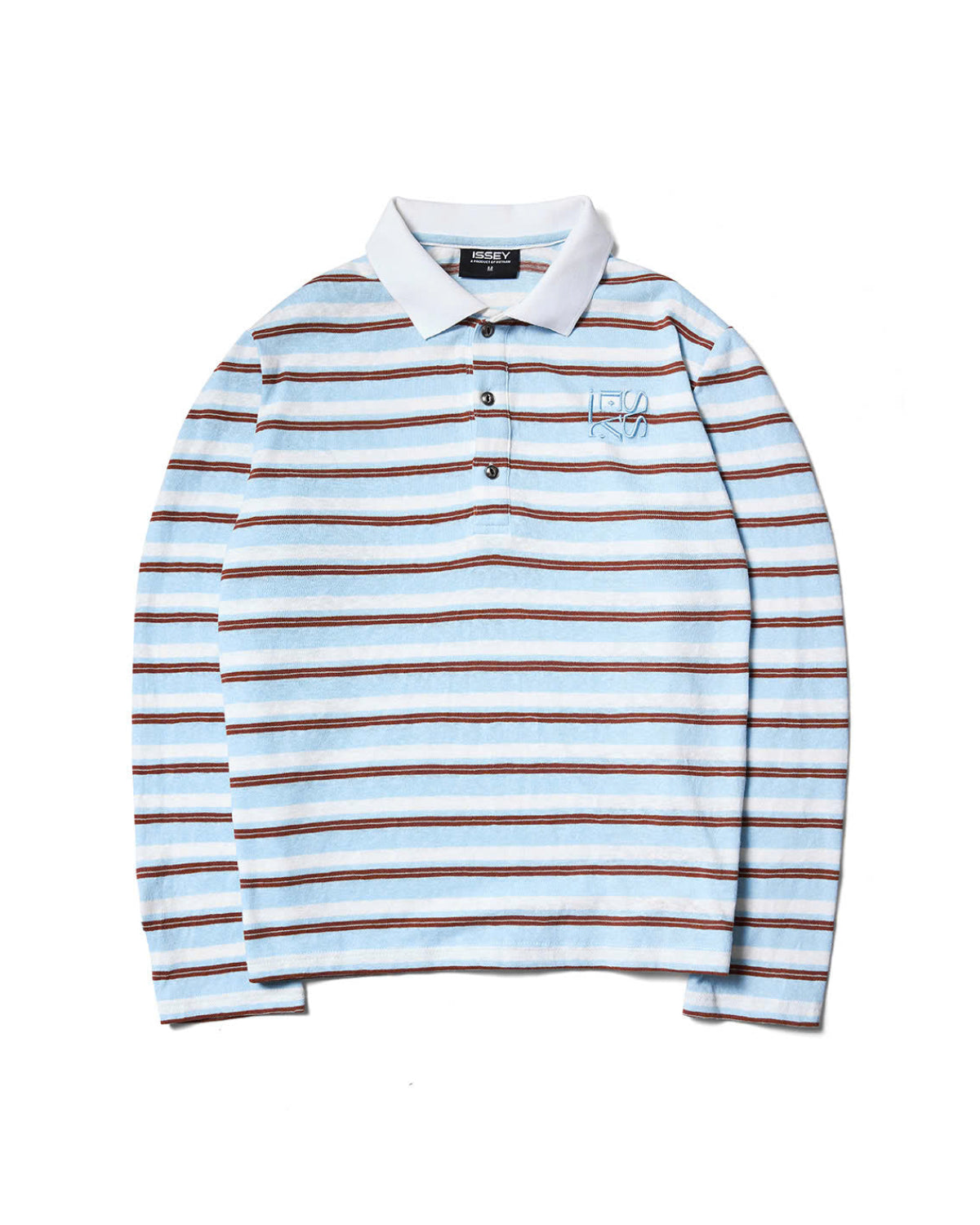 CURRENT STRIPE POLO LS