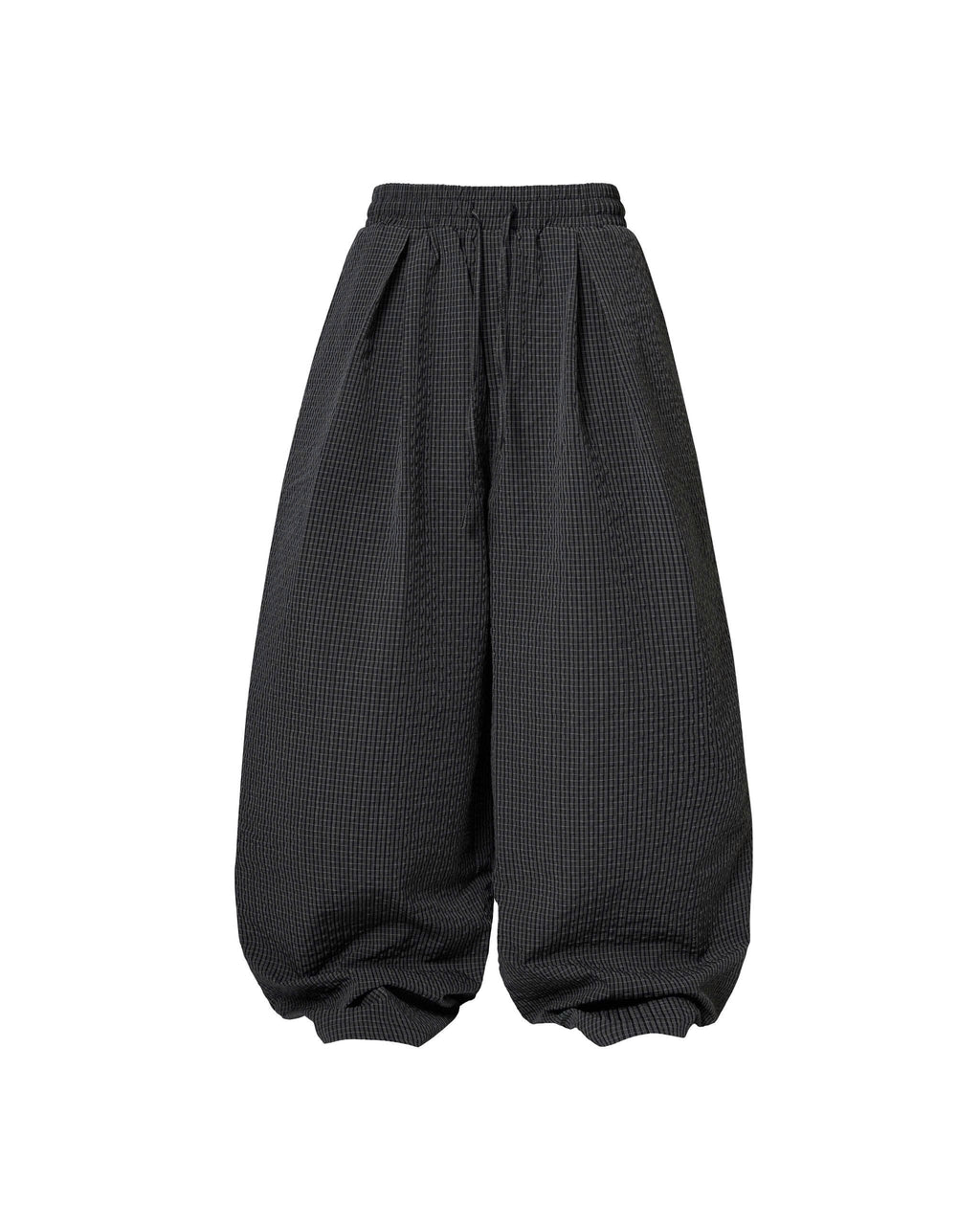 GRID WIDE PANTS
