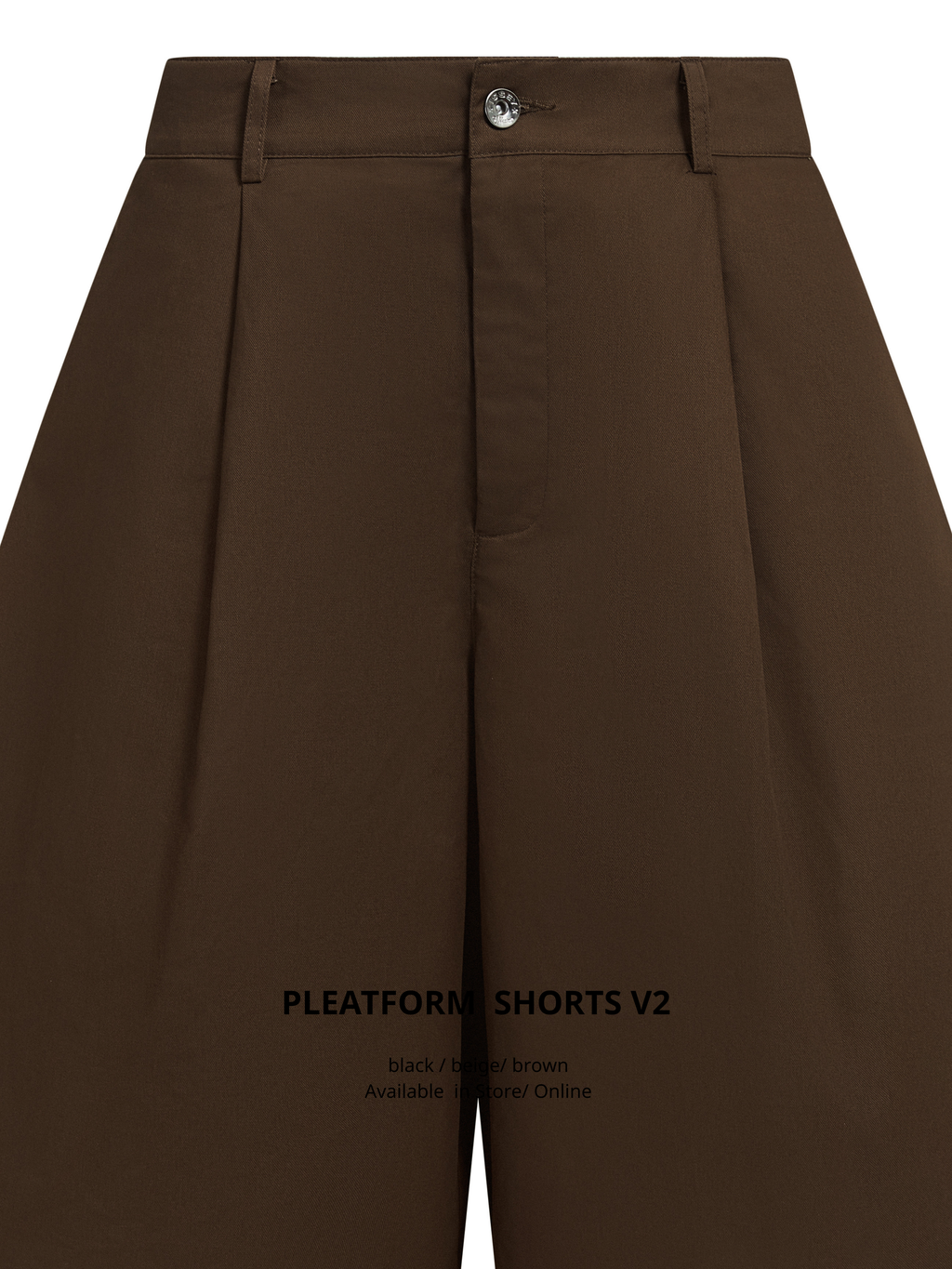 PLEATFORM SHORTS V2