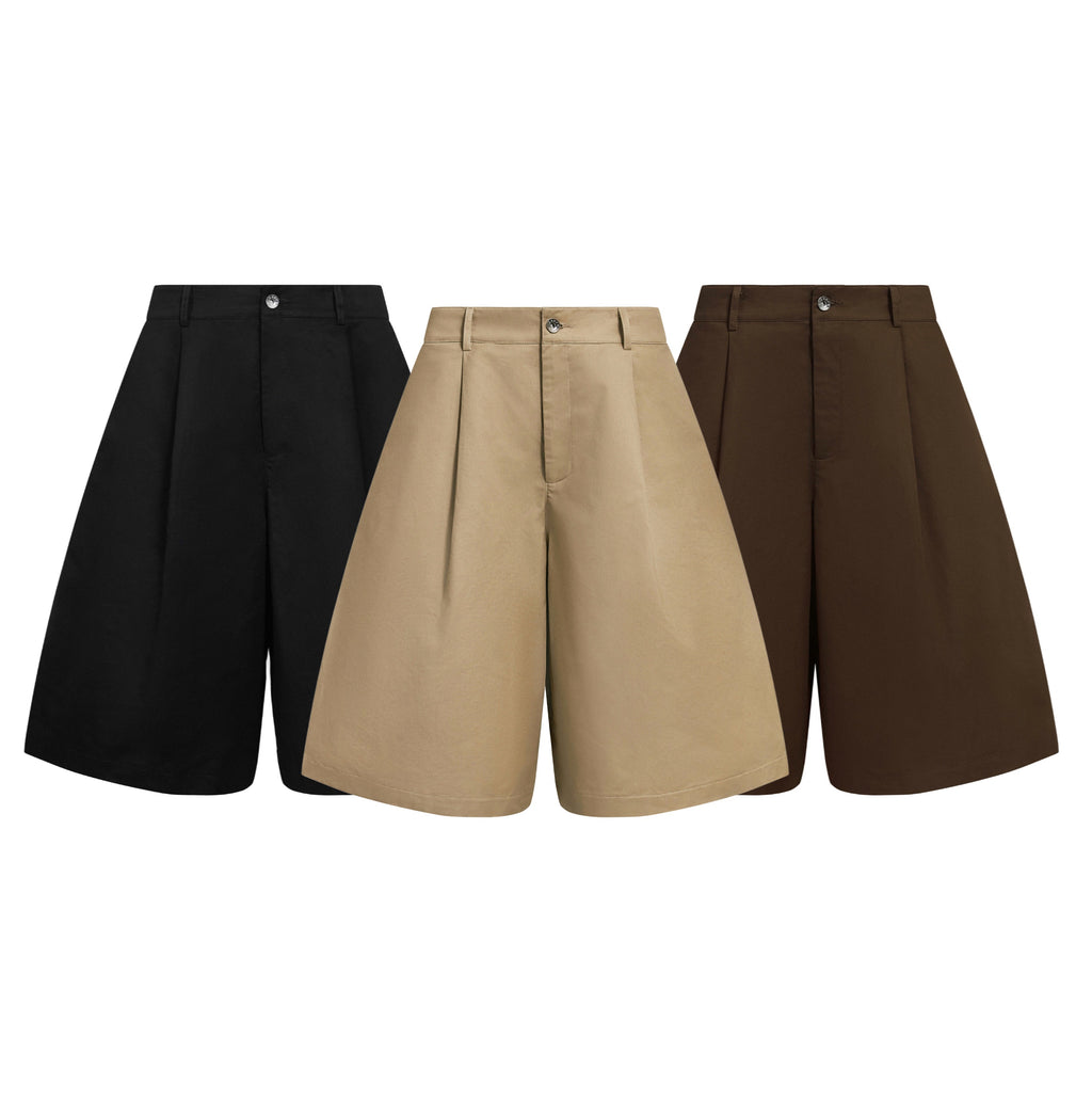 PLEATFORM SHORTS V2