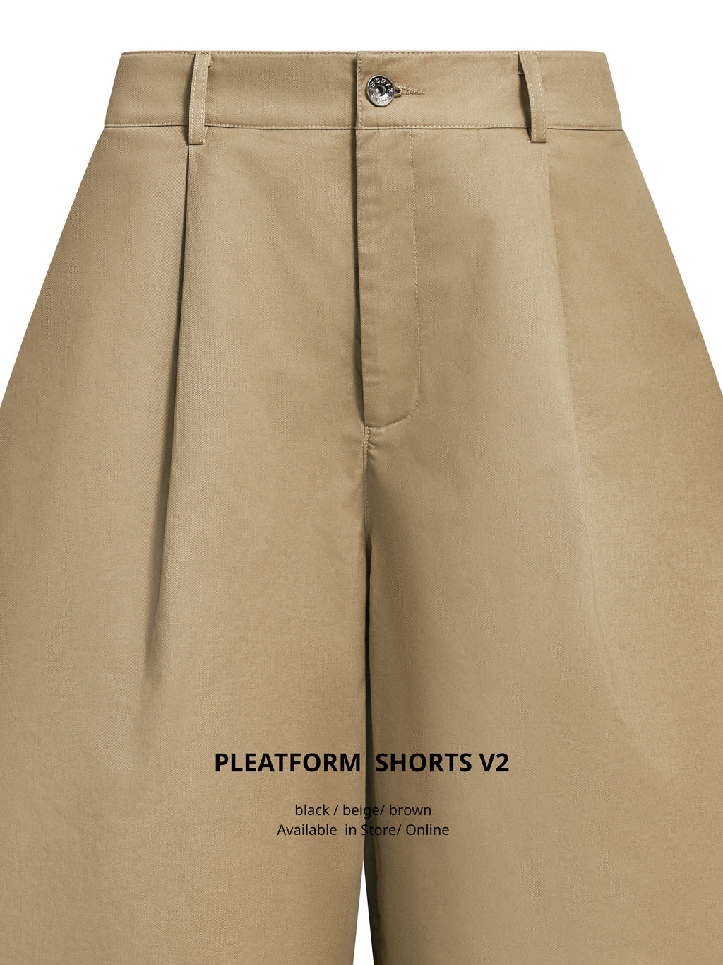 PLEATFORM SHORTS V2