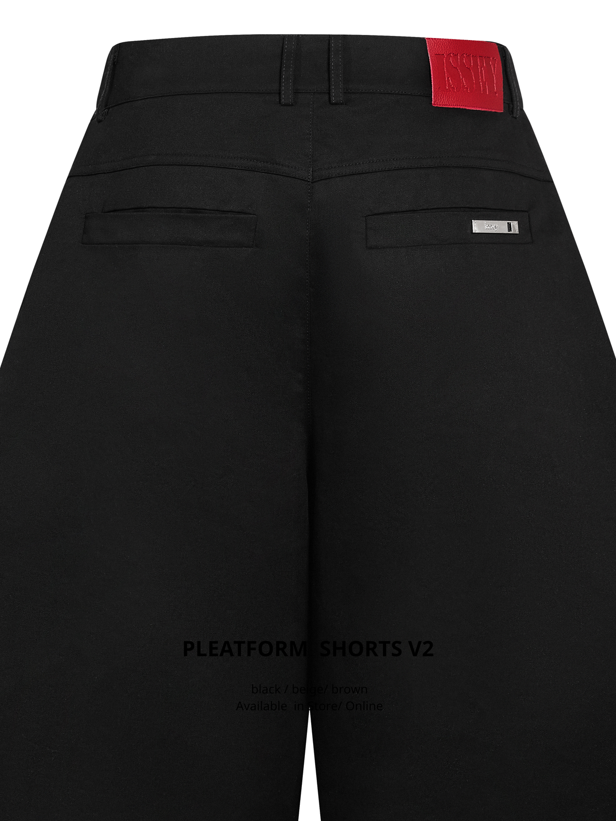 PLEATFORM SHORTS V2