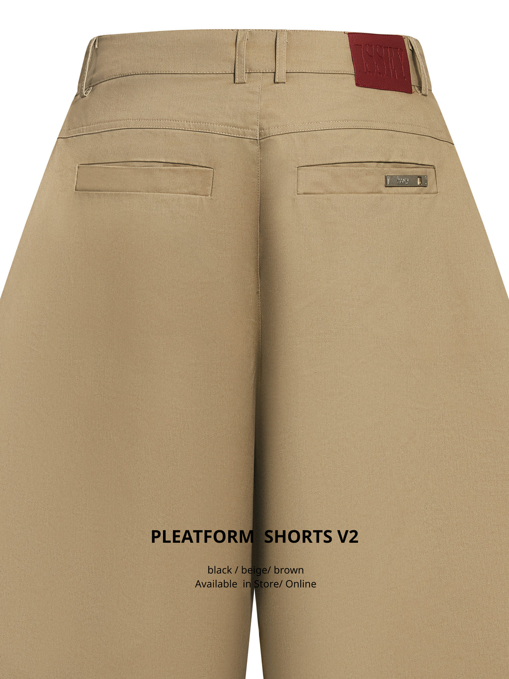 PLEATFORM SHORTS V2