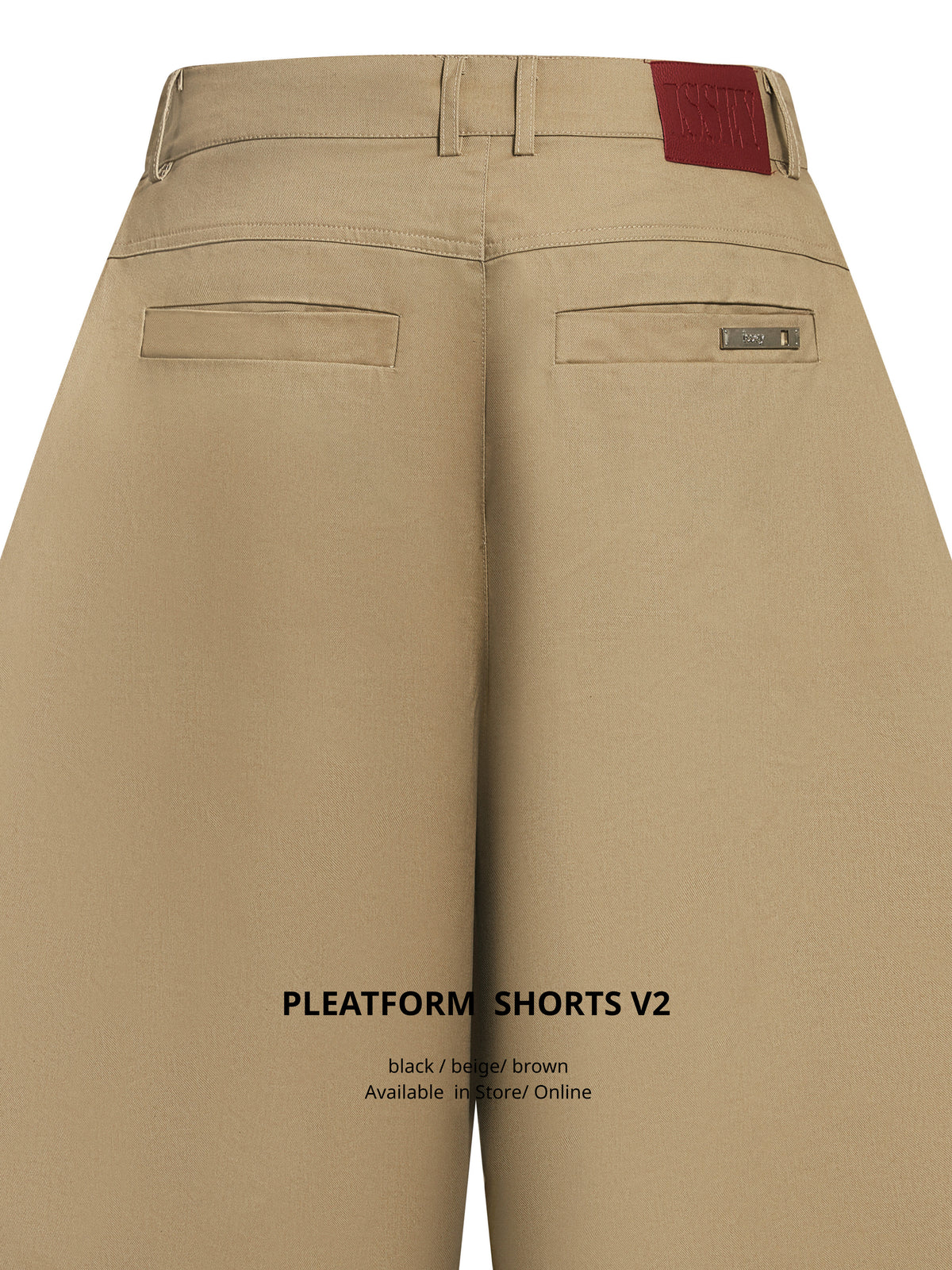 PLEATFORM SHORTS V2