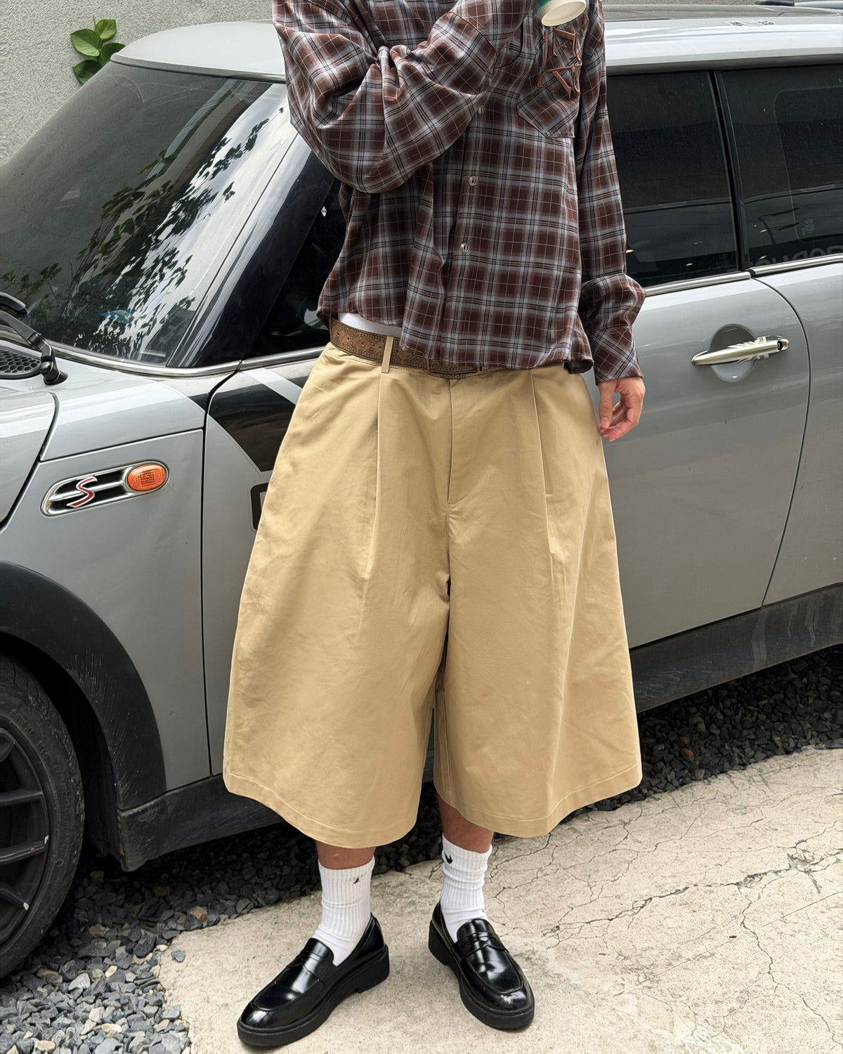 PLEATFORM SHORTS V2