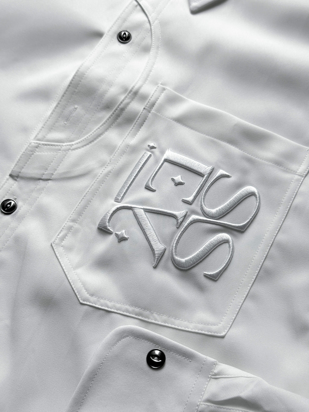 SIGNATURE MARK SHIRT - WHITE