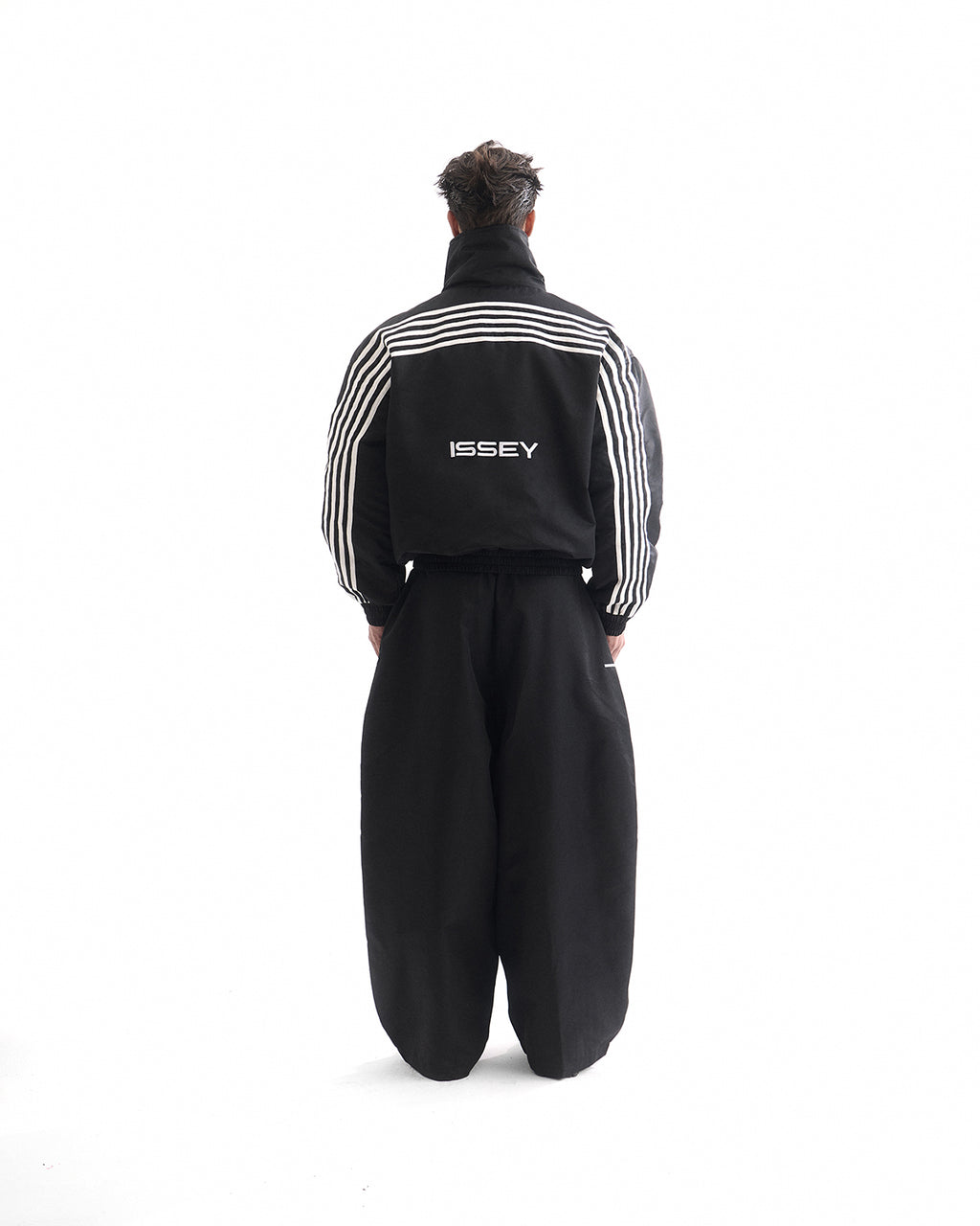 5 STRIPES WIDE PARACHUTE PANTS