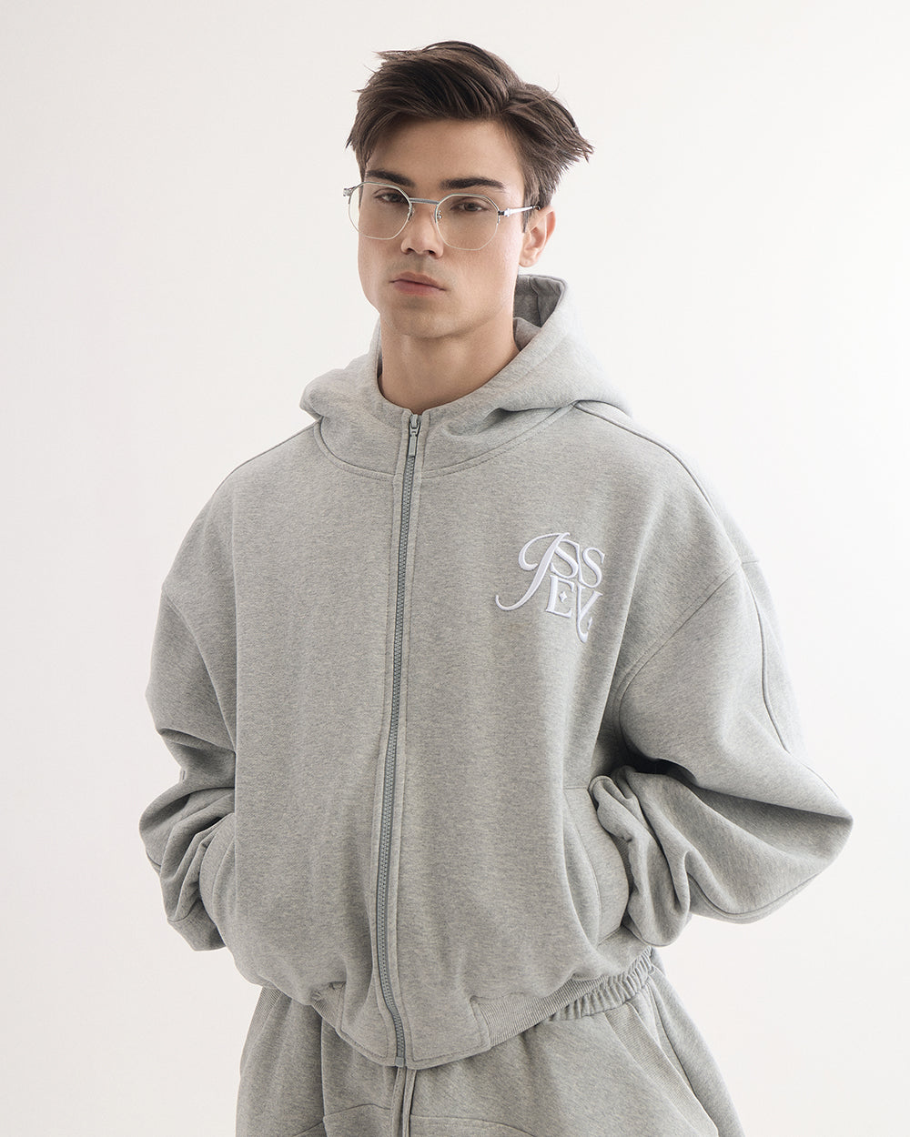 LOGO HOODIE ZIP