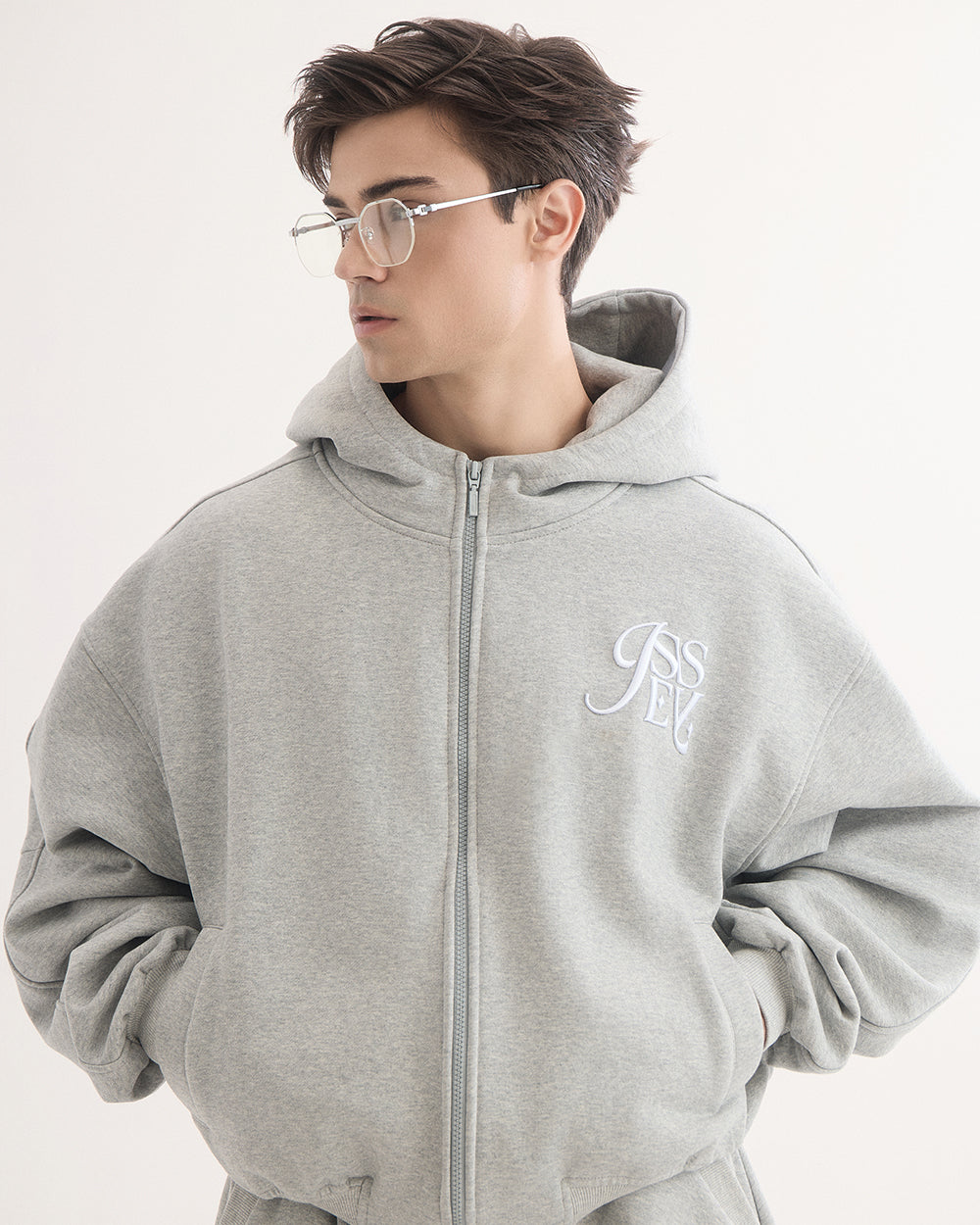LOGO HOODIE ZIP
