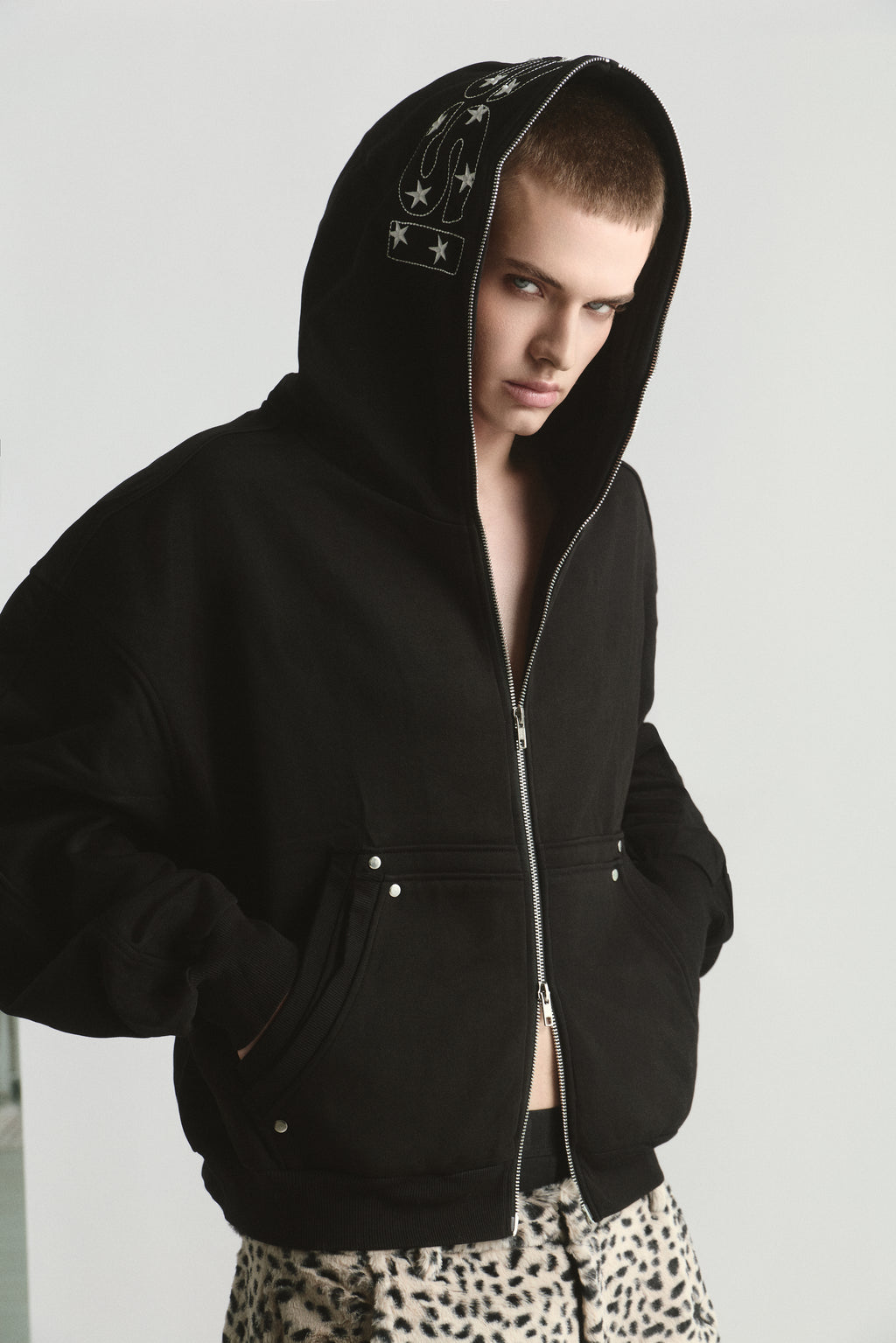 THE STARRY ZIP HOODIE