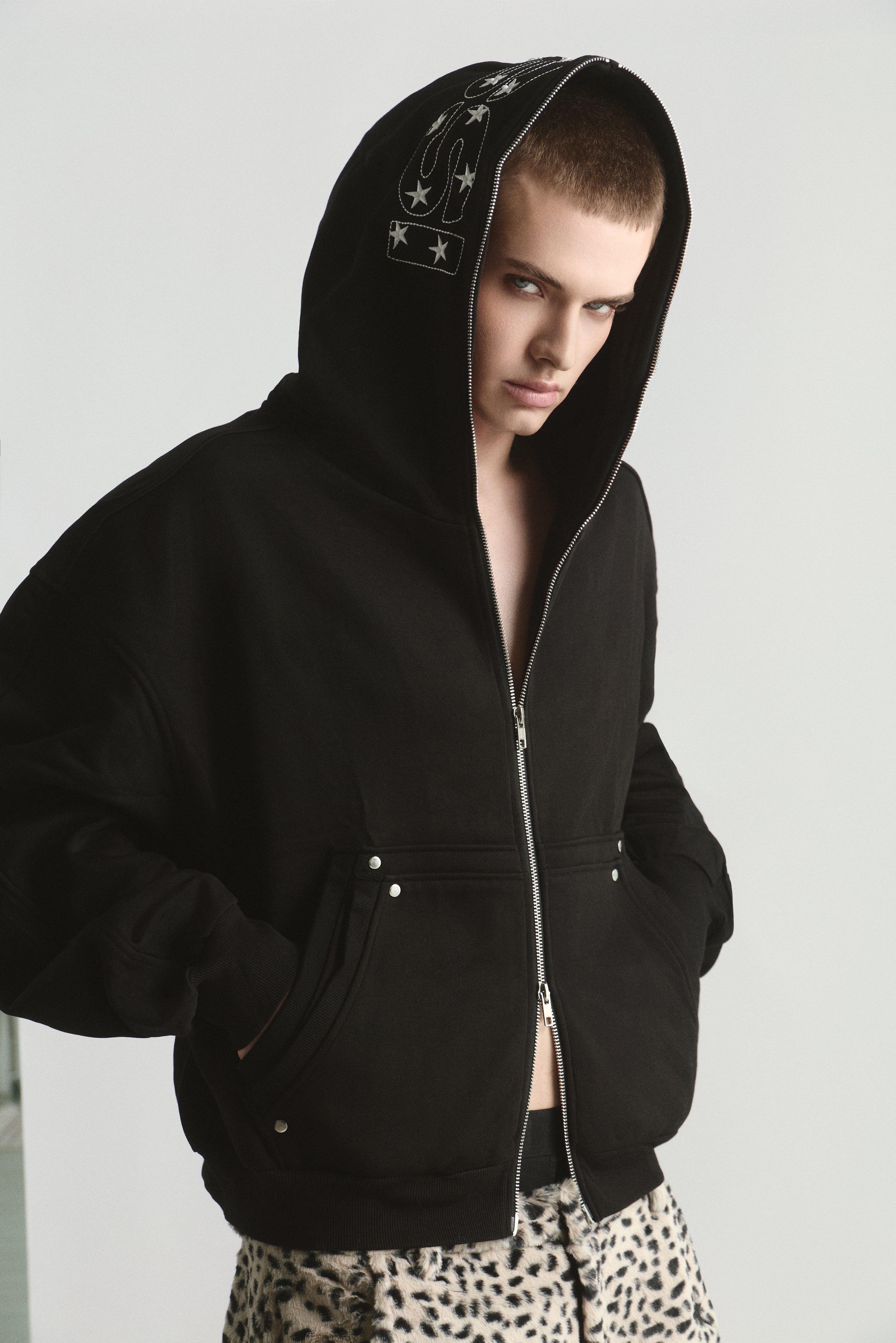 THE STARRY ZIP HOODIE