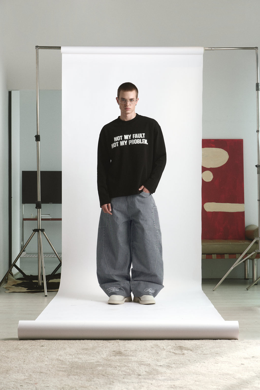 HERITAGE STRIPED PANT