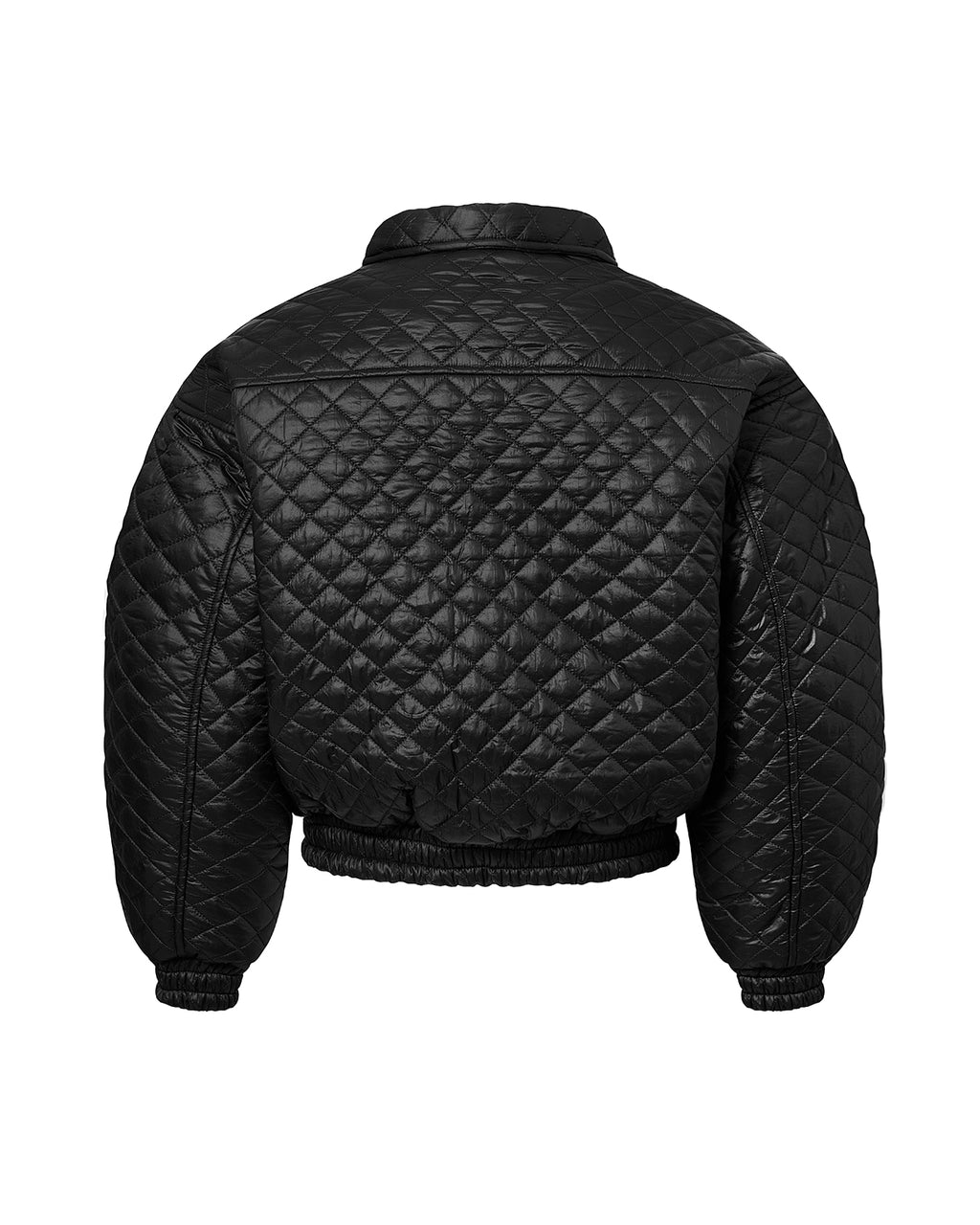 PADDED QUILTED JACKET/ BLACK