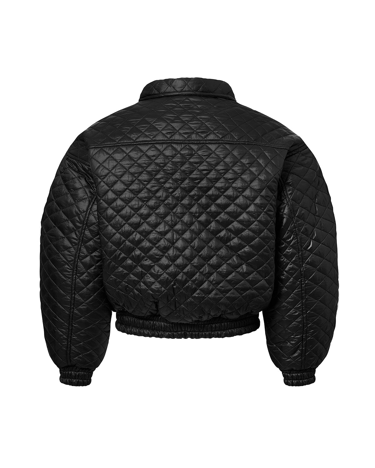 PADDED QUILTED JACKET/ BLACK