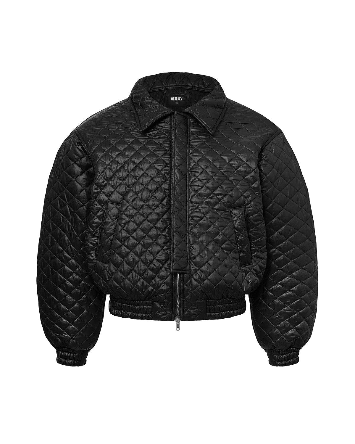 PADDED QUILTED JACKET/ BLACK