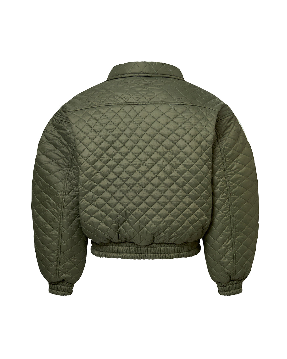 PADDED QUILTED JACKET/ OLIVE