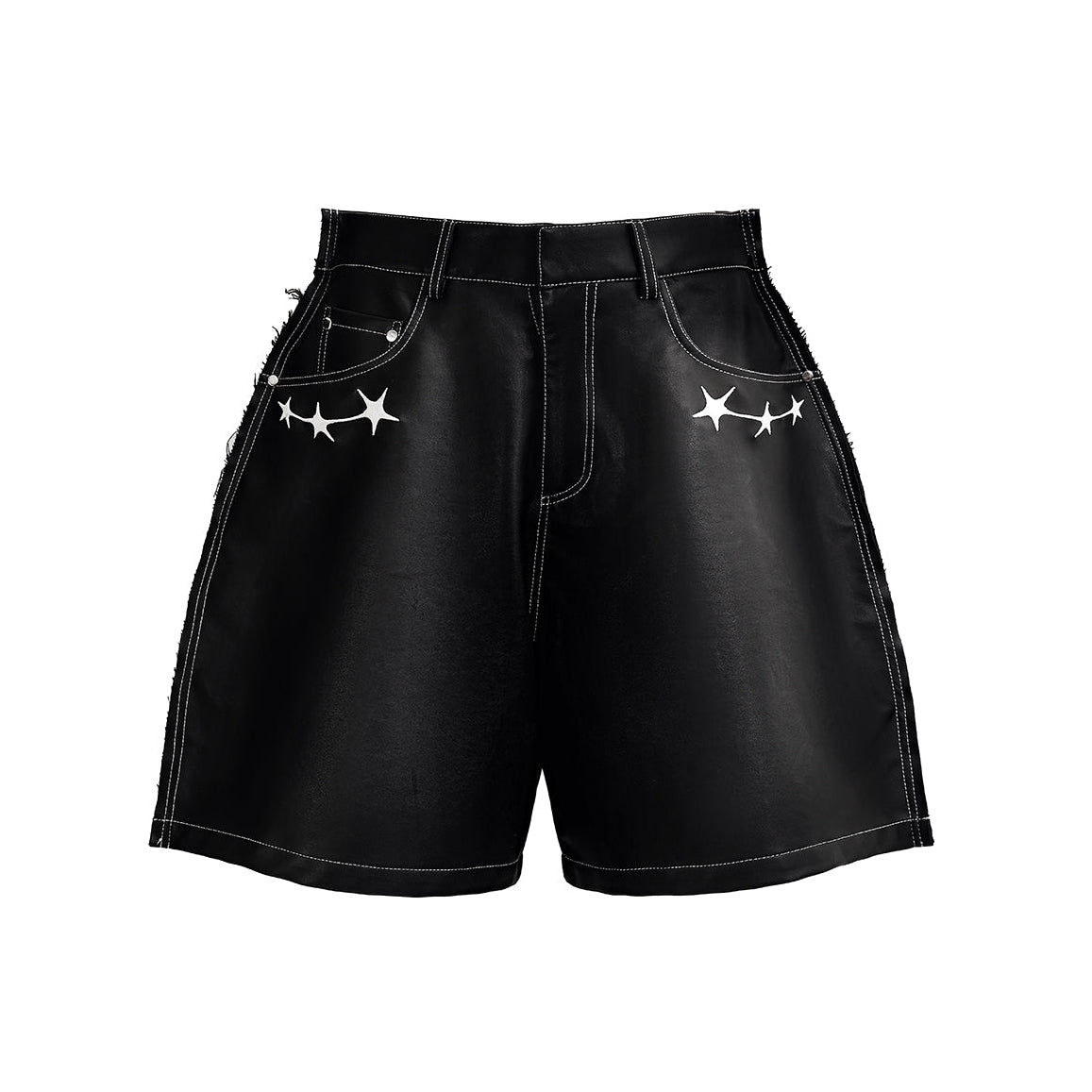 ISSEY LEATHER SHORTS – My Store